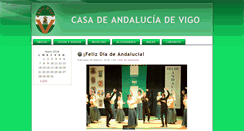 Desktop Screenshot of casadeandaluciadevigo.com